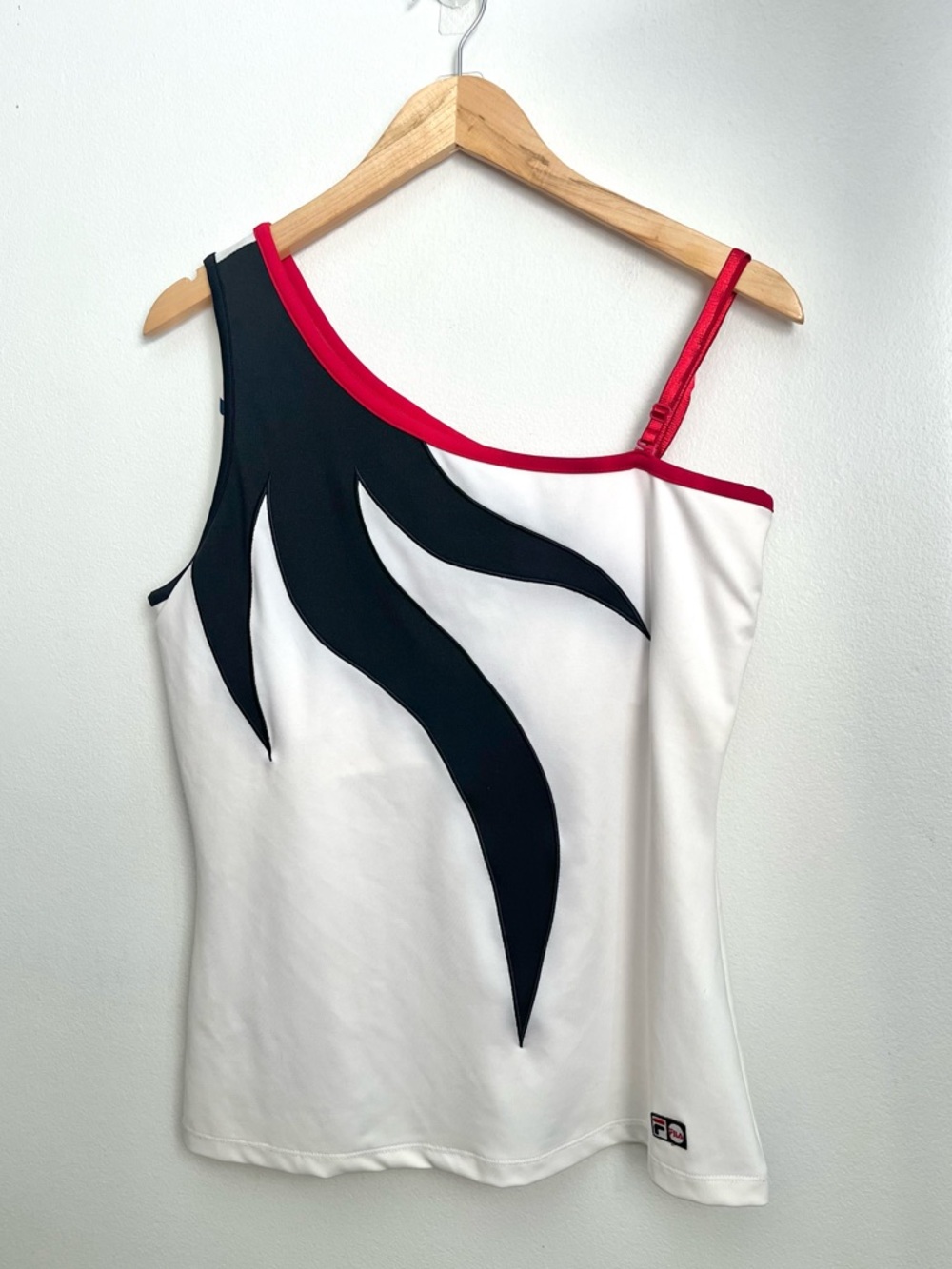 Fila Y2k Athleisure Asymmetrical Top